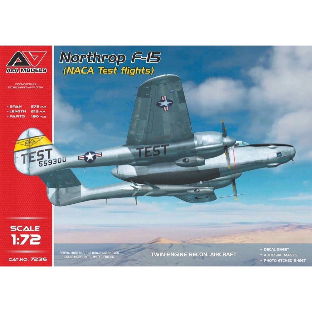 Vintage F-15A Test Flight 1/72 Model A&A Rare Collectible